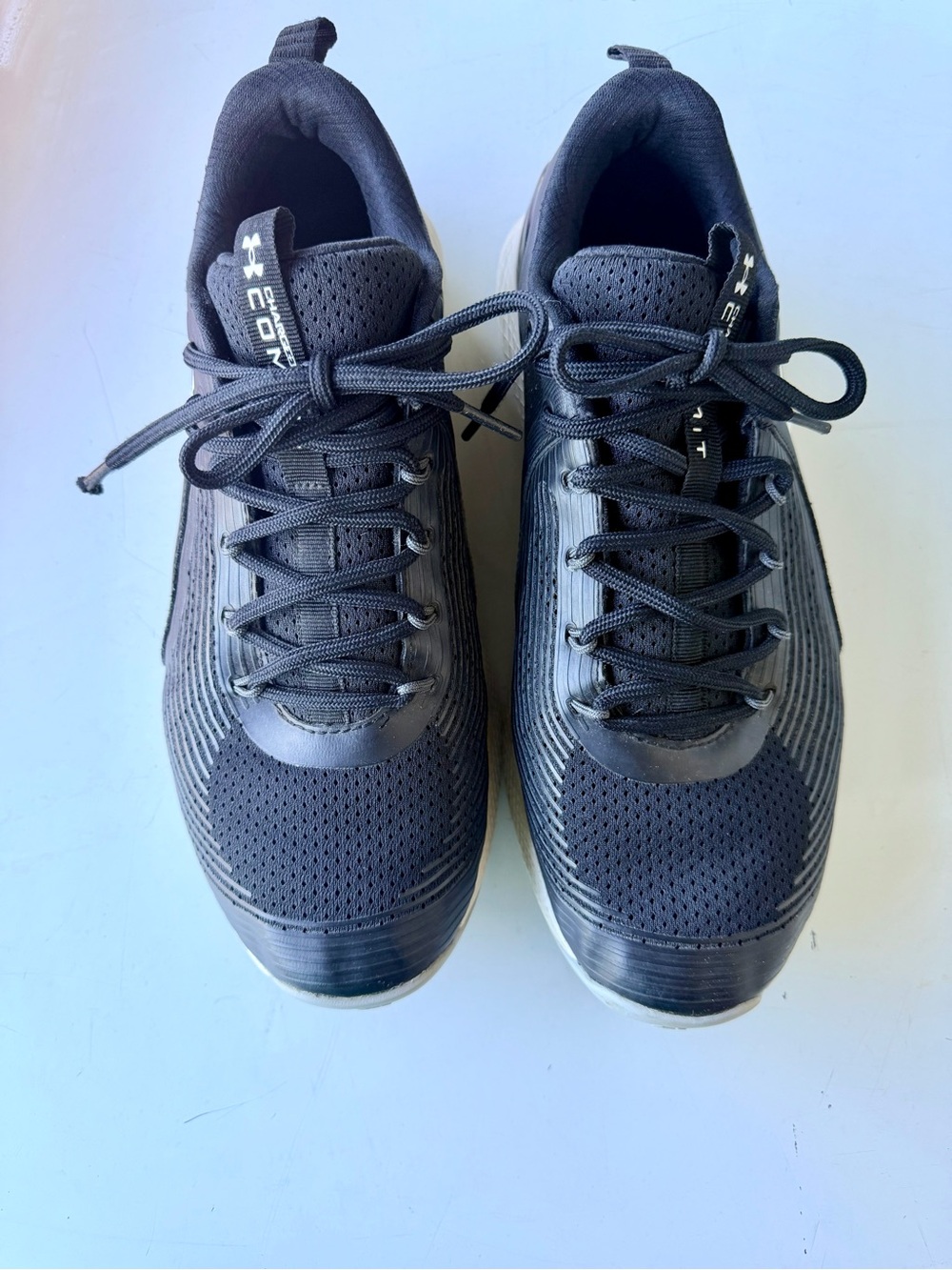 Under Amour Mens Charged Commit TR 3 Black Size 11 Sneakers - Picture 2 of 6